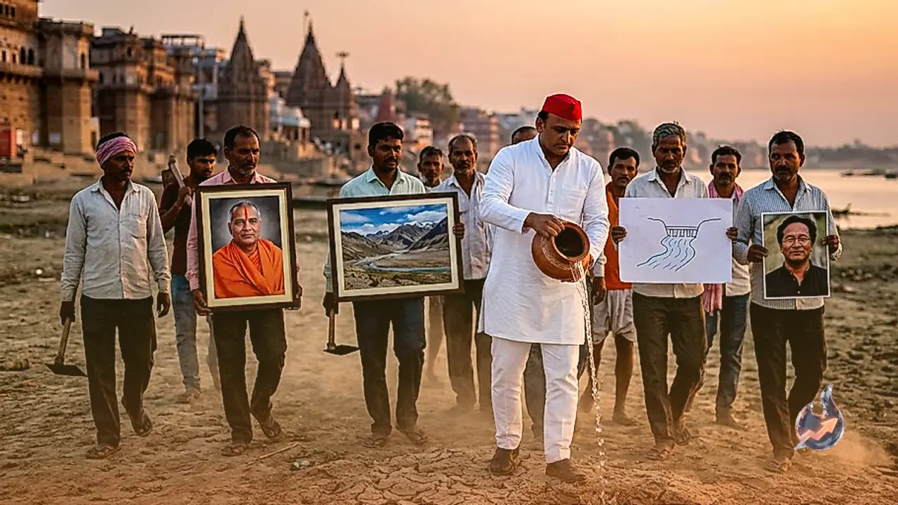 Akhilesh Yadav Cites G.D. Agarwal's Death To Target BJP Over Ganga And Ken-Betwa Protests