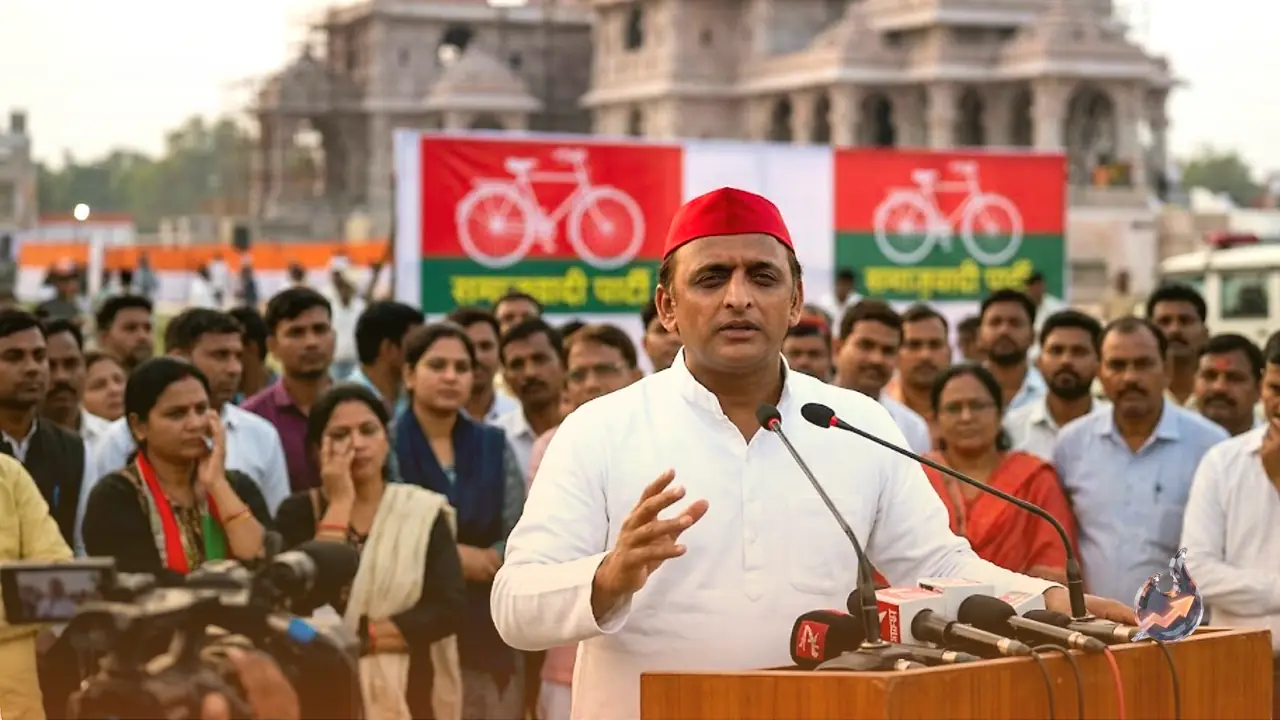 Akhilesh Yadav Questions Ram Mandir Events and SIT Formation on Social Media
