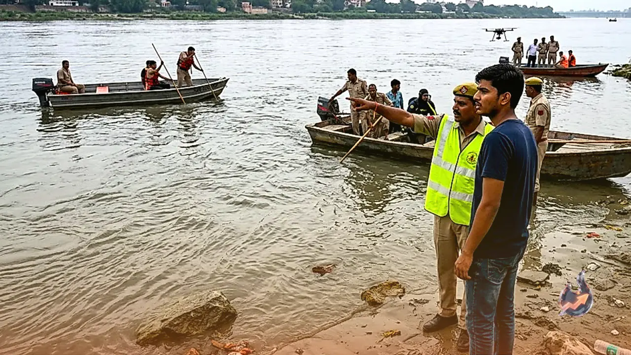 Four Schoolboys Swept Away in Yamuna River While Bathing in Alipur