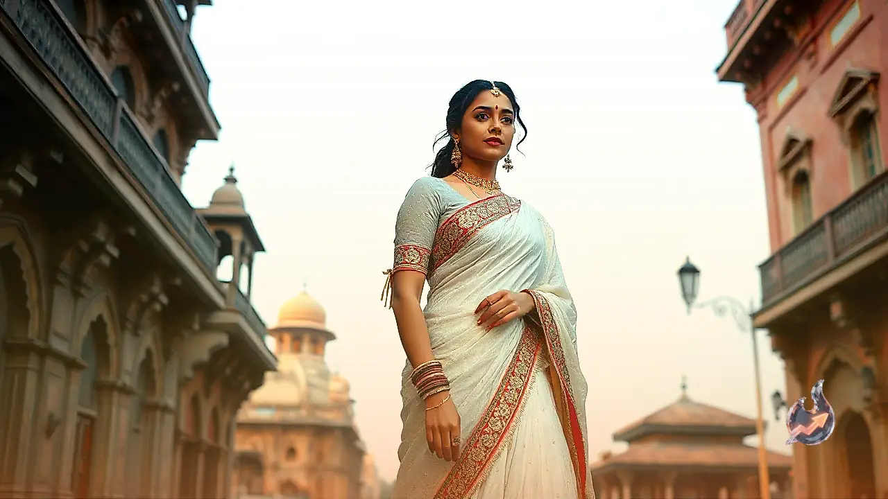 Alia Bhatt turns heads in an off-white lehenga saree, here is how you can recreate this royal style