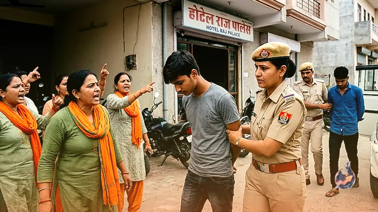 अलवर के होटल में नाबालिग को लेकर भारी बवाल, हिंदू संगठनों की दबिश के बाद छह युवक हिरासत में