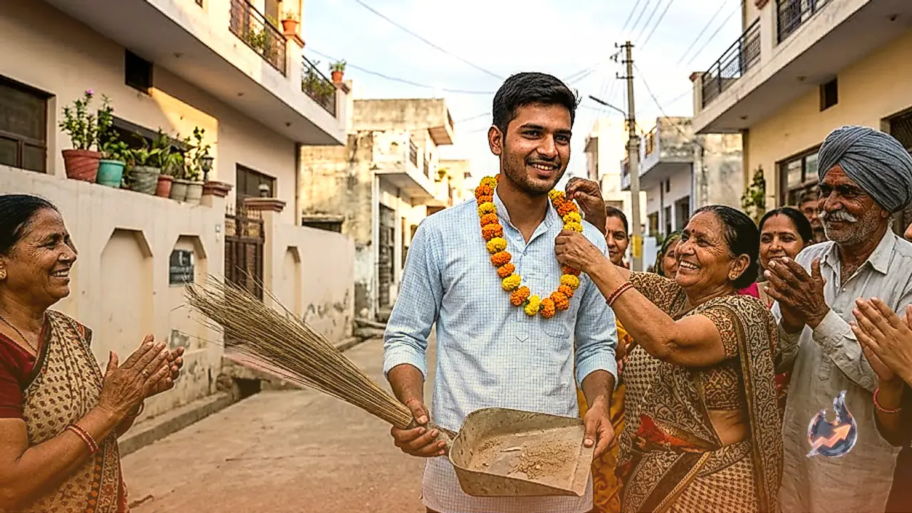 Residents of Alwar Ward 33 Field Local Youth Vipin in Municipal Polls After Months of Selfless Street Cleaning