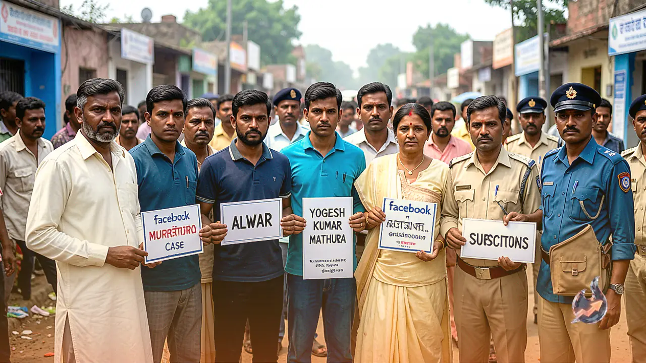 अलवर हत्याकांड: फेसबुक आईडी पर शक के चलते प्रेमिका की हत्या करने वाला योगेश कुमार मथुरा से गिरफ्तार