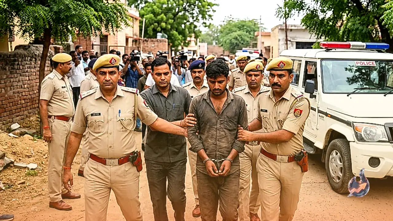 अलवर ट्रिपल मर्डर केस में पुलिस को बड़ी कामयाबी, 10000 रुपये का इनामी हिमांशु मीणा गिरफ्तार