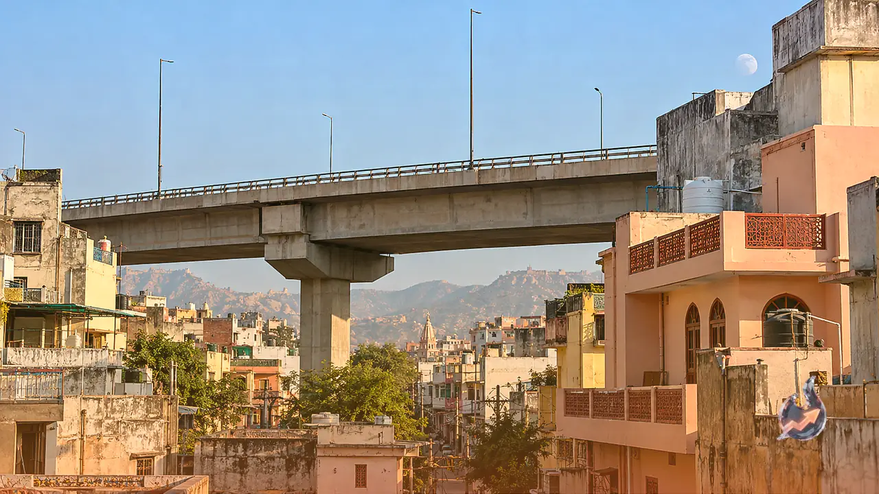 Alwar Women Head to Overpass After Moon Hides Behind Buildings on Karwa Chauth