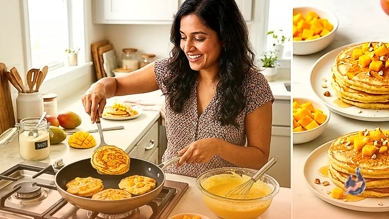 How to Make Mango Suji Pancakes: An Easy and Fluffy Breakfast Recipe