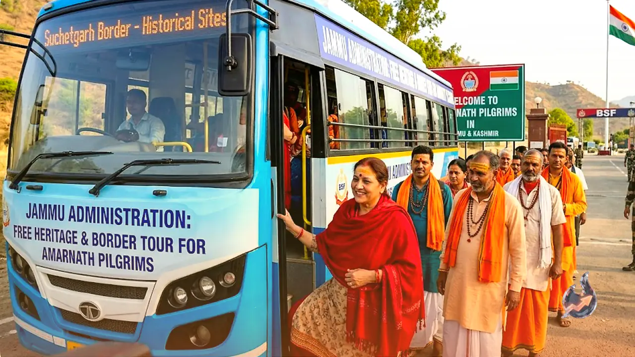 Jammu Administration Launches Free Border and Heritage Bus Tours for Amarnath Pilgrims