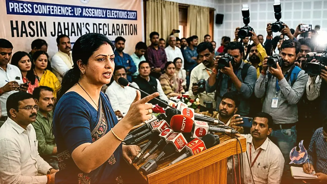 अमरोहा में मोहम्मद शमी के खिलाफ 2027 का विधानसभा चुनाव लड़ने के मूड में हसीन जहां