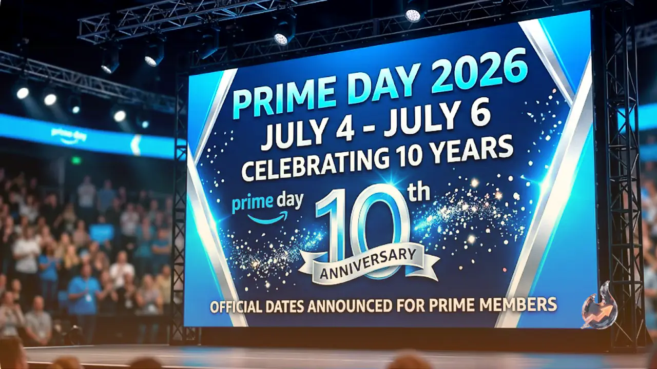 Amazon Unveils Official Dates for Prime Day 2026 to Celebrate Landmark 10th Anniversary