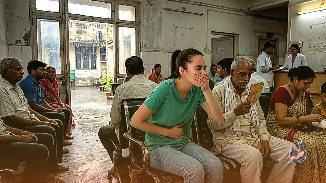 Monsoon Triggers Surge in Stomach and Skin Infections at Ambala Hospital's Homeopathic OPD
