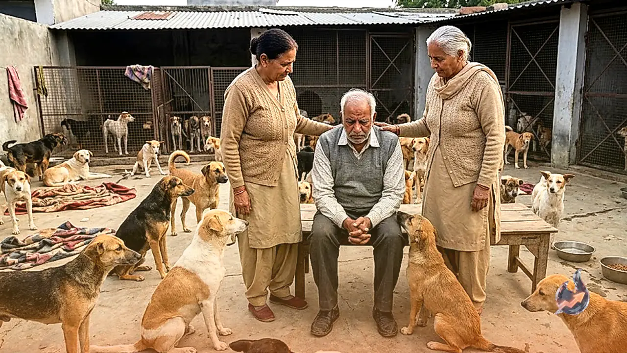 A Tragic Accident in Ambala Leaves 43 Rescued Dogs Without Their Guardian