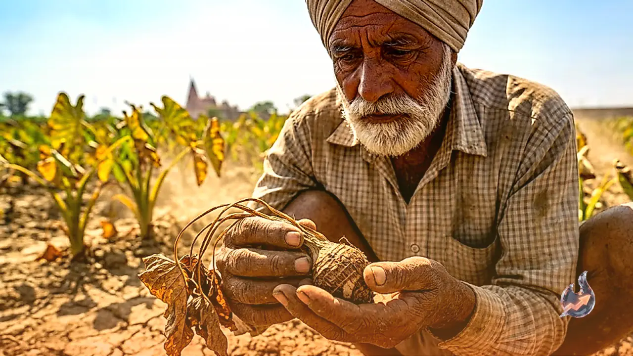 Ambala's Vegetable Farmers Battle Scorching Heat as Yields Shrink Below Break-Even