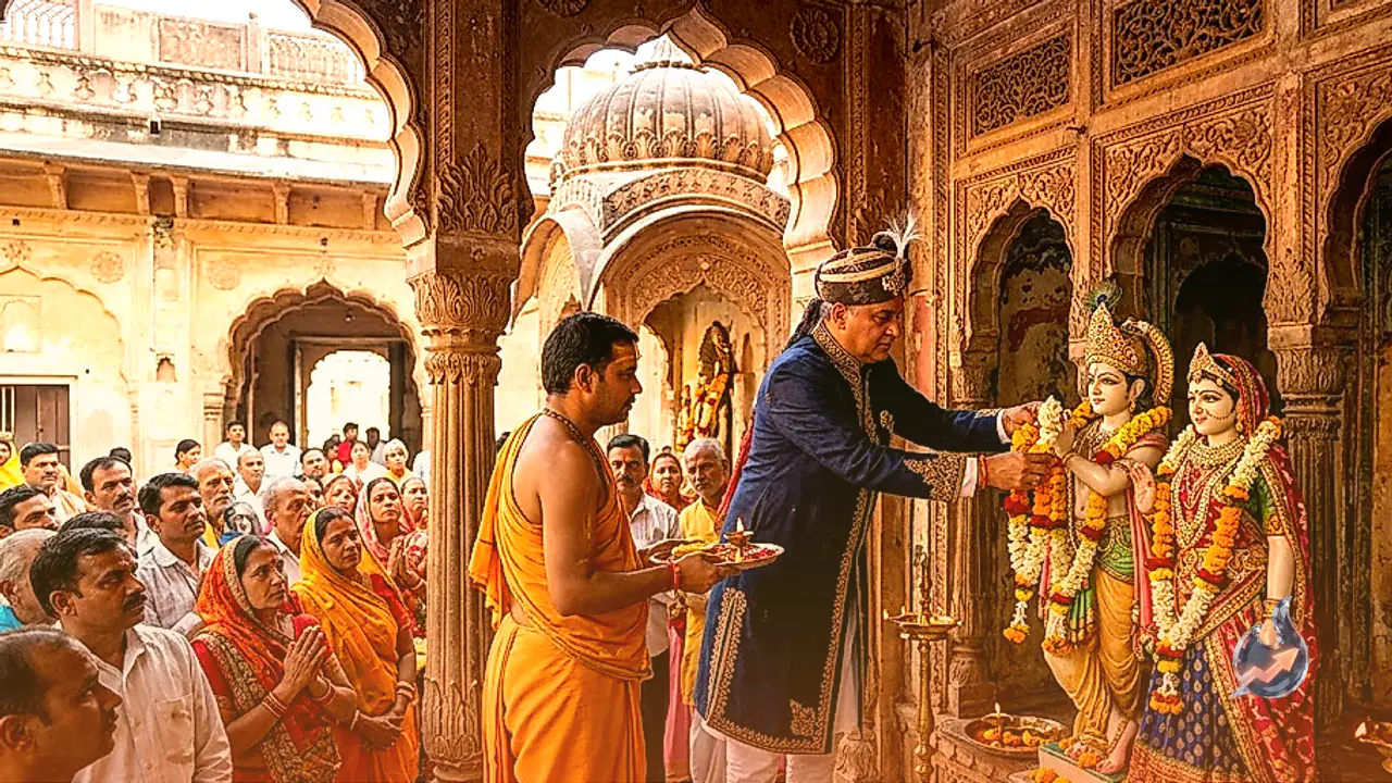 अंबिकापुर का ऐतिहासिक राधावल्लभ मंदिर, जहां वृंदावन की शैली में रची गई हैं कृष्ण की लीलाएं