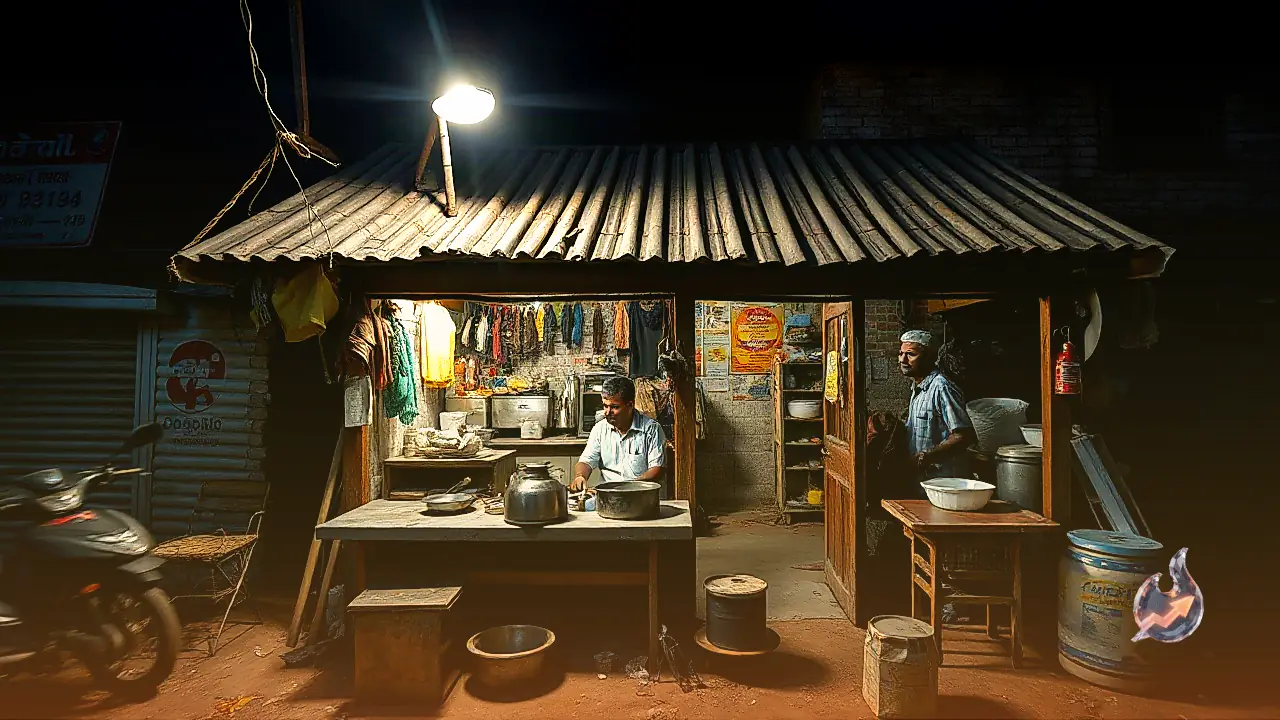 Aji Hotel in Ambikapur has been serving traditional potato chops and vada on a wood-fired stove for 22 years