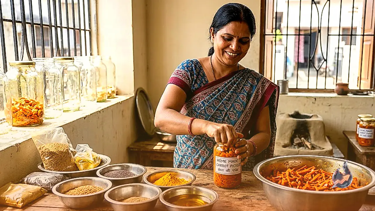 Ambikapur Resident Kiran Gupta Builds Chemical Free Carrot Pickle Enterprise From Home As Custom Demand Grows