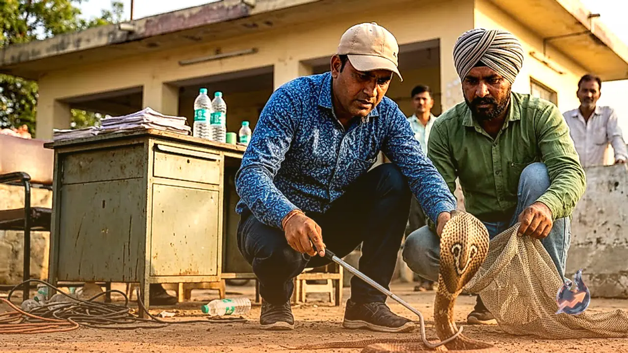 Cobra Slithers Into Jaipur Check Post, Rescue Team Battles For Hours To Catch It