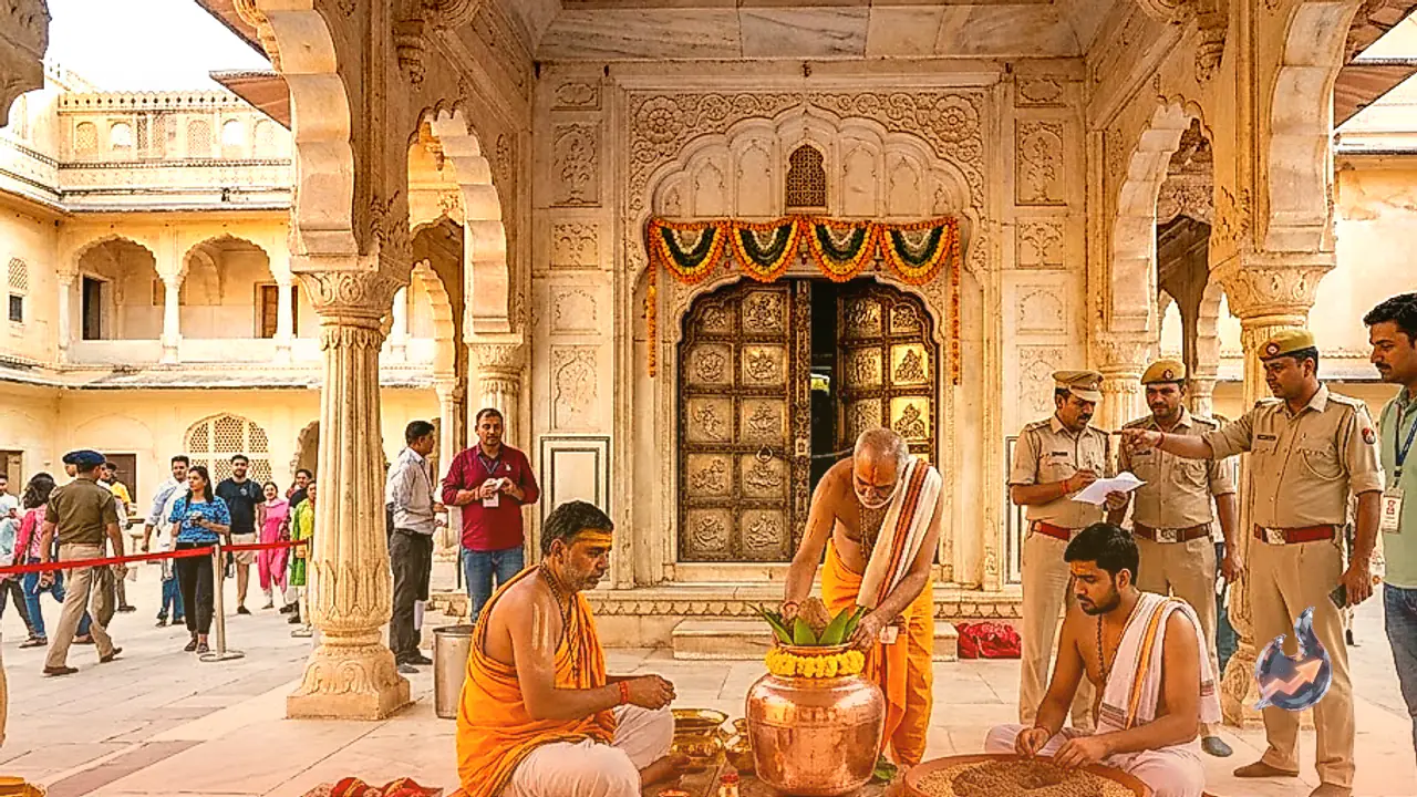 Amer Shila Mata Temple Gears Up for Shardiya Navratri With Ghatasthapana on October 11