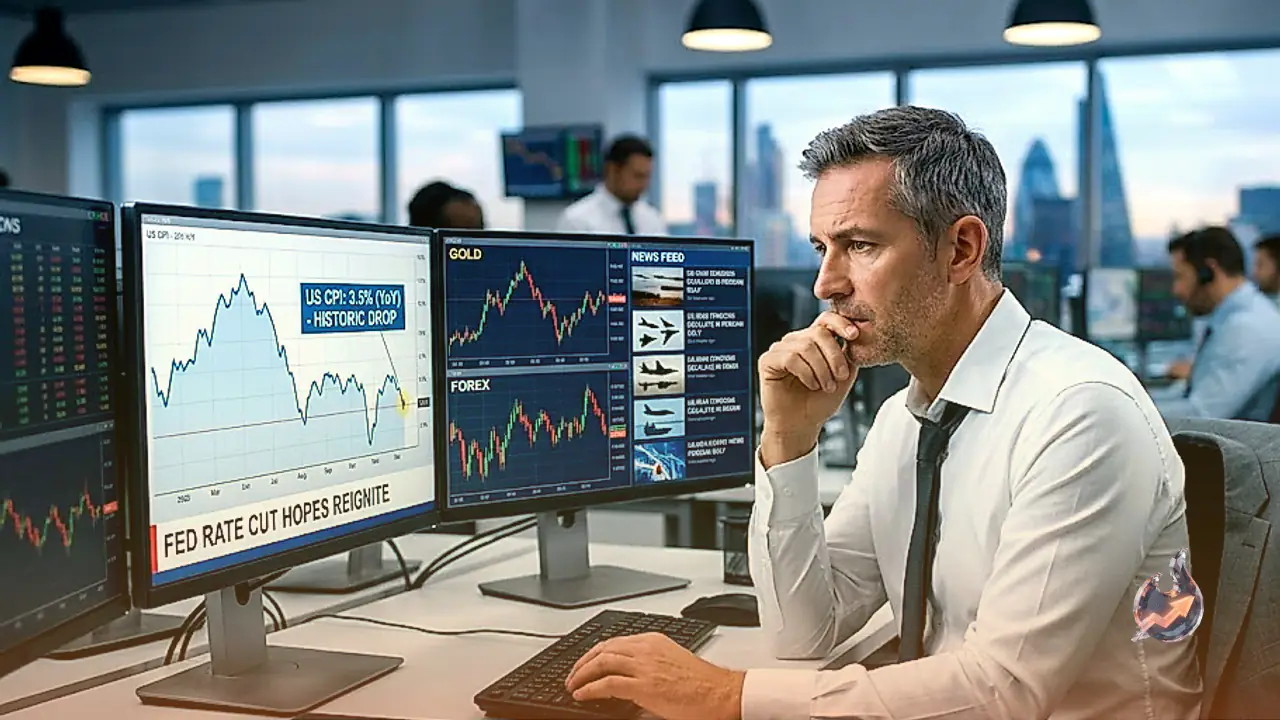 Global Markets Caught Between Escalating US-Iran Tensions and a Historic Drop in American Inflation