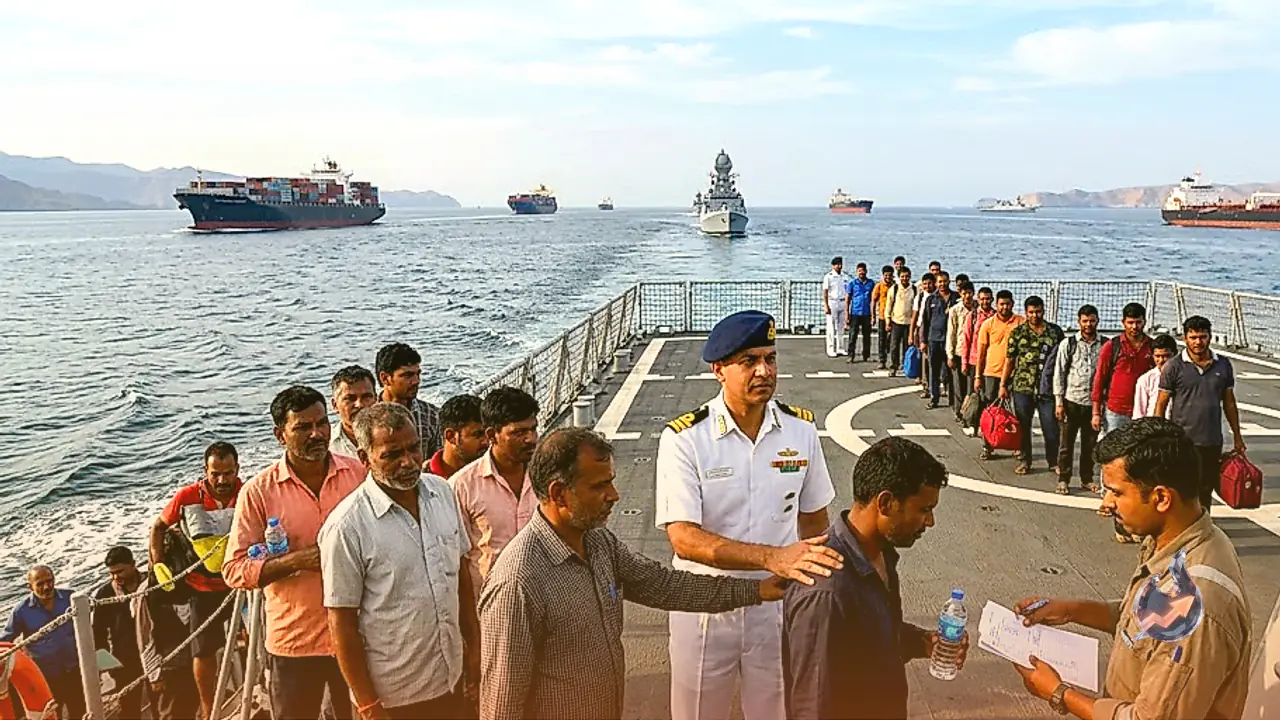 India Safely Navigates 60 Cargo Ships Through Strait of Hormuz and Rescues 3972 Seafarers Amid US Iran Conflict