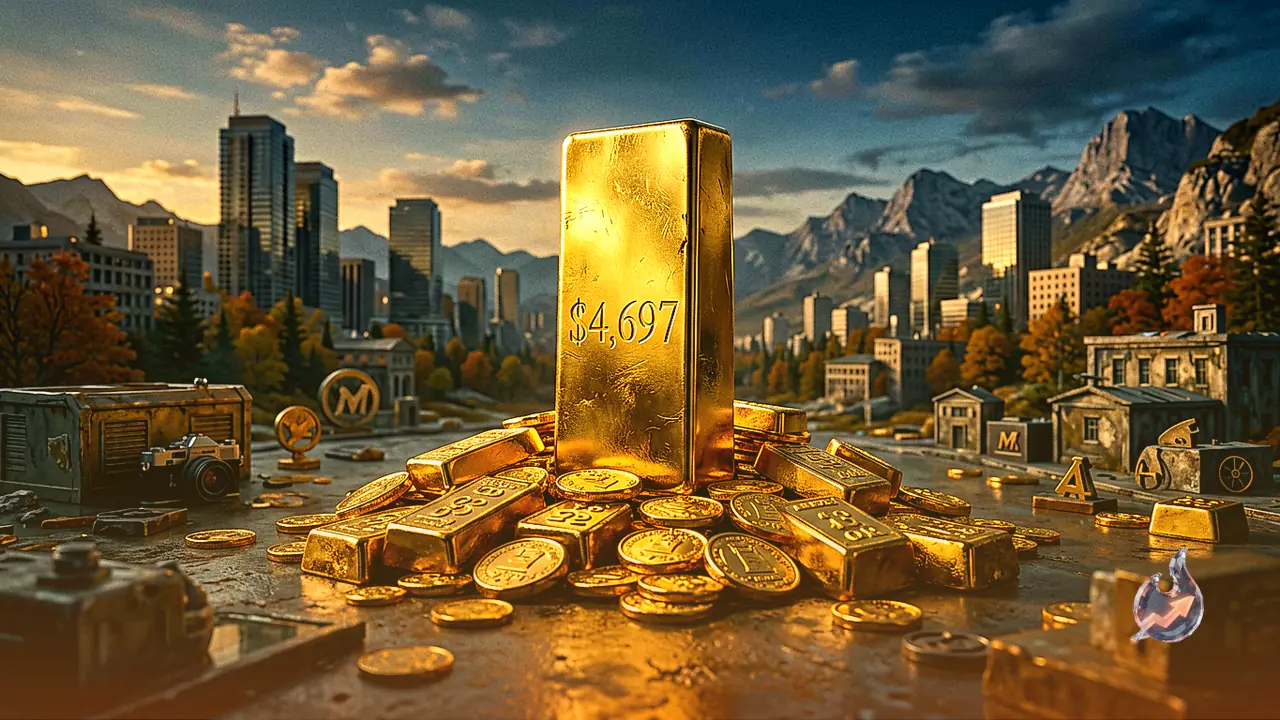 Gold Rebounds Toward $4,700 Threshold as Traders Await Crucial US Inflation Metrics
