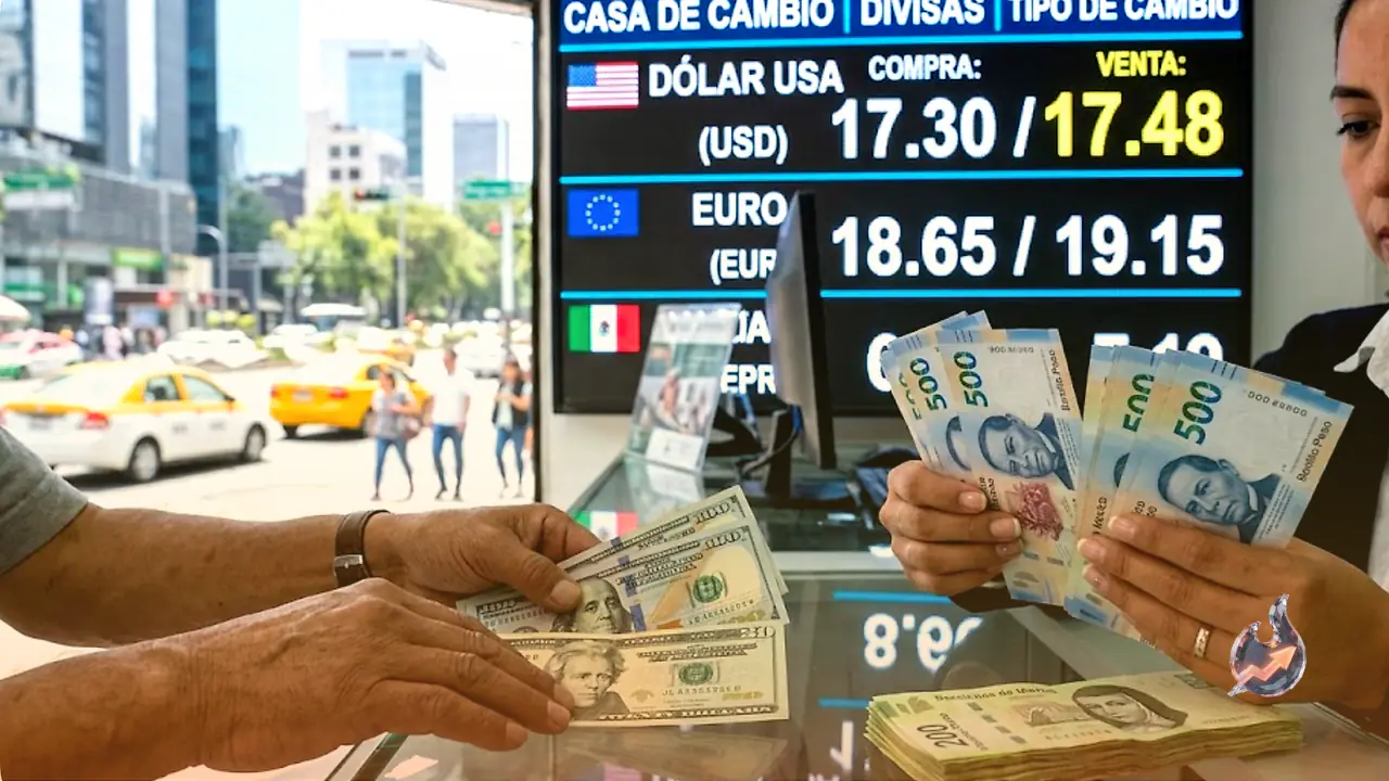 Weak US Payrolls Sink the Dollar and Lift the Mexican Peso Toward 17.47