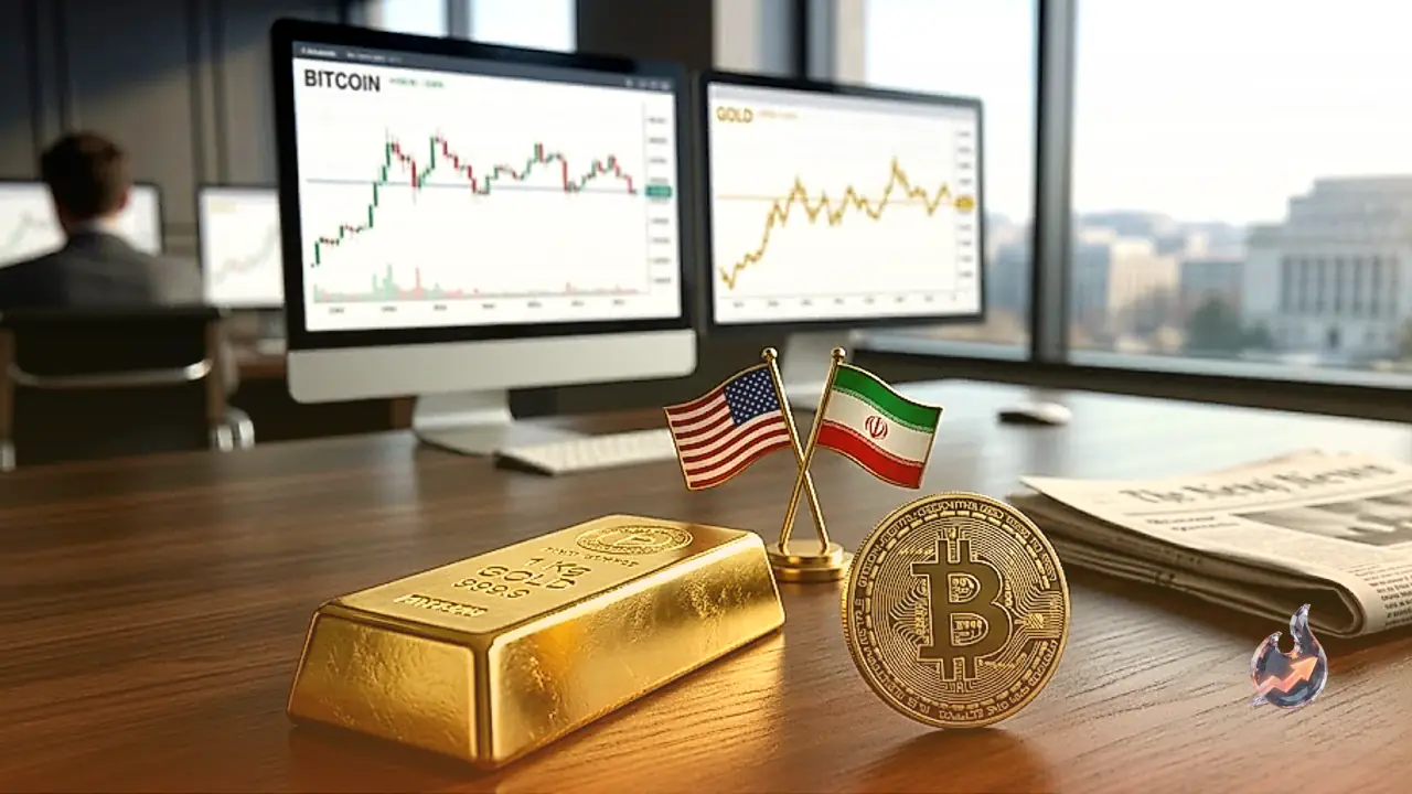 Bitcoin and Gold Struggle for Momentum Despite US-Iran Ceasefire Agreement