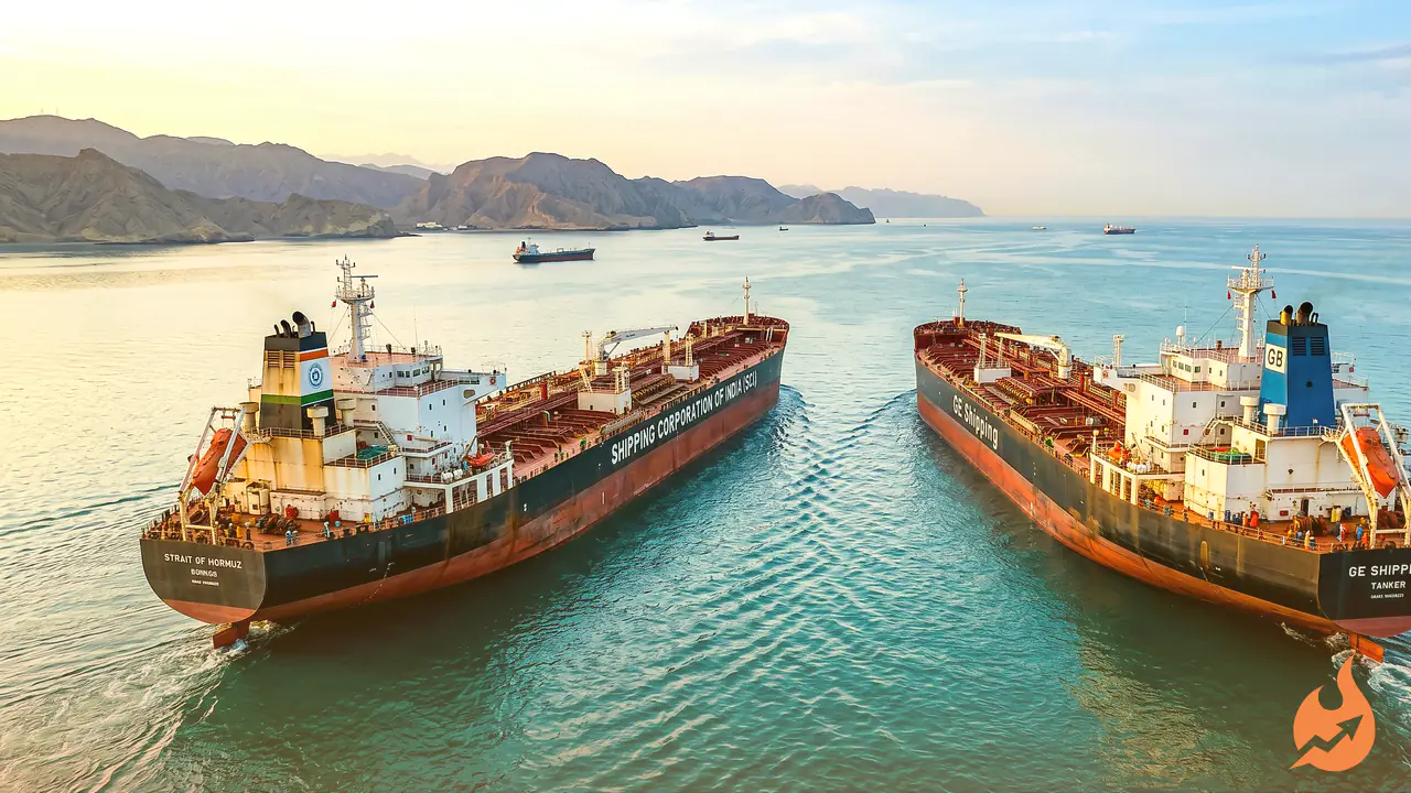 Shipping Stocks Surge on US-Iran Peace Deal Hopes as Strait of Hormuz Set to Reopen; SCI and GE Shipping Lead the Rally
