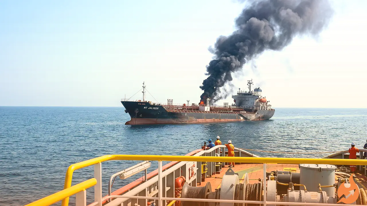Third US Strike: Indian-Crewed Merchant Vessel MT Jalveer Targeted Near Oman Port