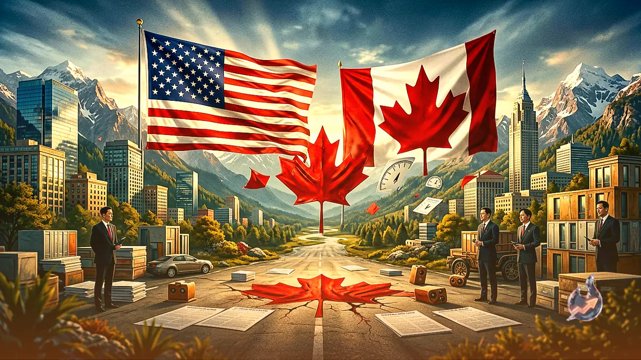 Canadian Dollar Faces Selling Pressure as US Trade Friction Escalates Ahead of Bank of Canada Policy Decision