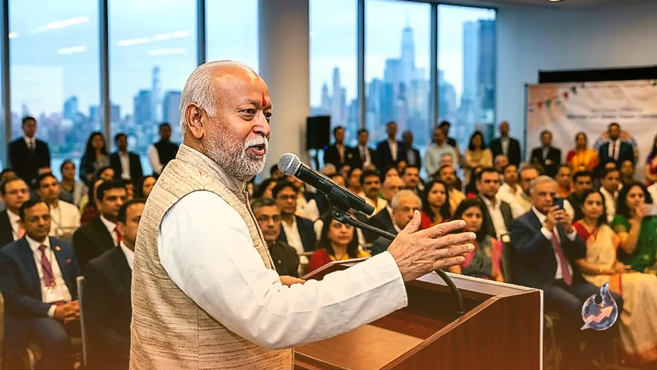 RSS Chief Mohan Bhagwat Says in New York That Hindutva Embraces All Communities