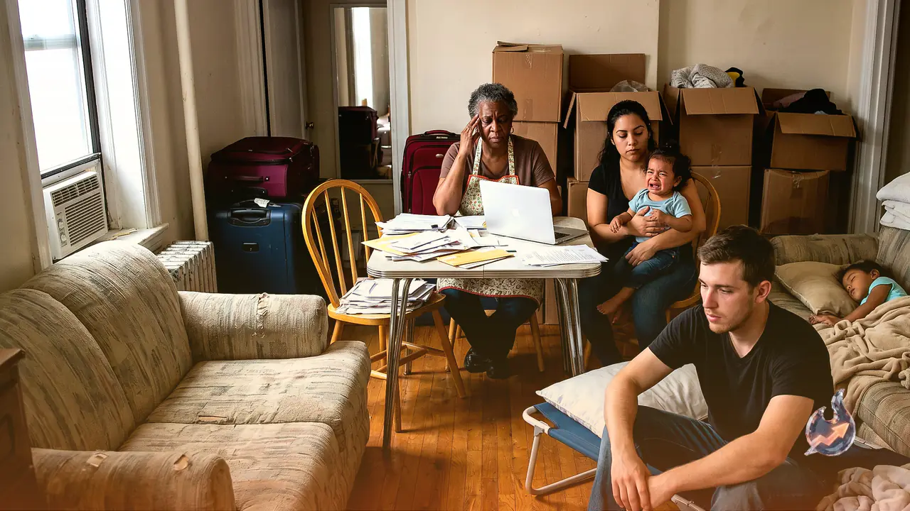 How Americans Really Pay for a Roof: Renters Who Gave Up, Owners Who Are Stressed, and Families Doubling Up