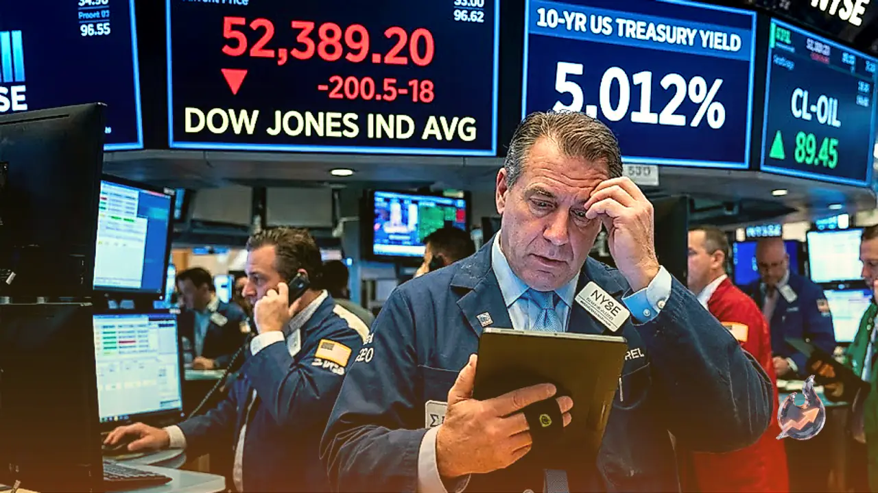 Surging US Bond Yields Rattle Dow Jones as Crude Spikes and Fed Decision Looms