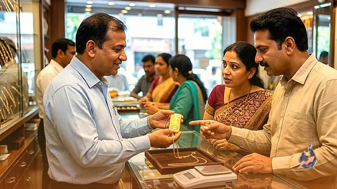 Cooler US inflation and a sliding dollar lift Indian gold sharply, 24K climbs Rs 7,700 per 100 grams