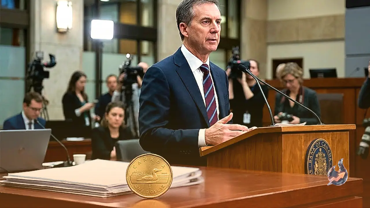 Loonie firms up against the greenback, but a wary central bank caps the rally