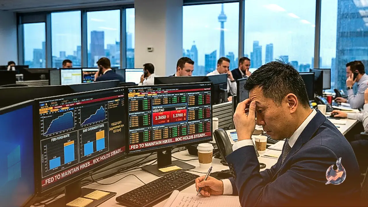 Loonie Under Pressure as US-Canada Rate Gap Postpones Sustained Currency Relief