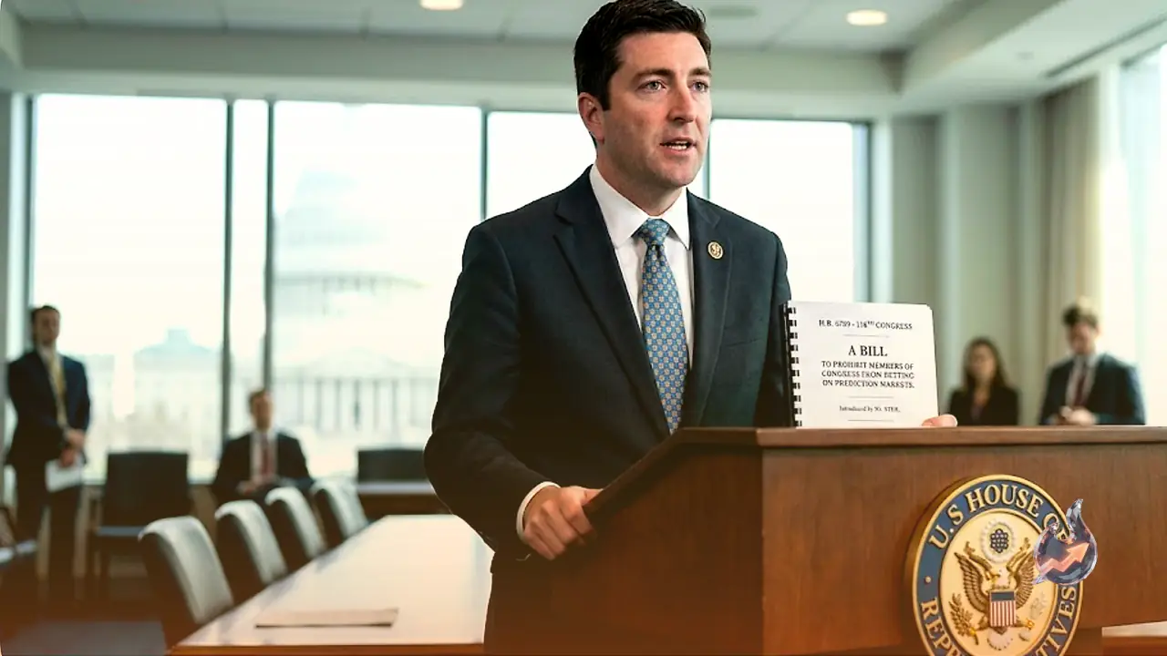 New US House Bill Aims to Ban Lawmakers from Betting on Prediction Markets