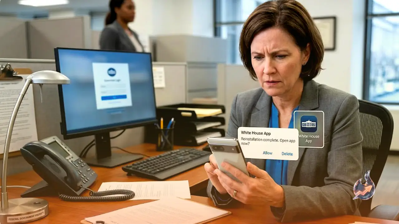 White House App Automatically Reappearing on Federal Government Phones