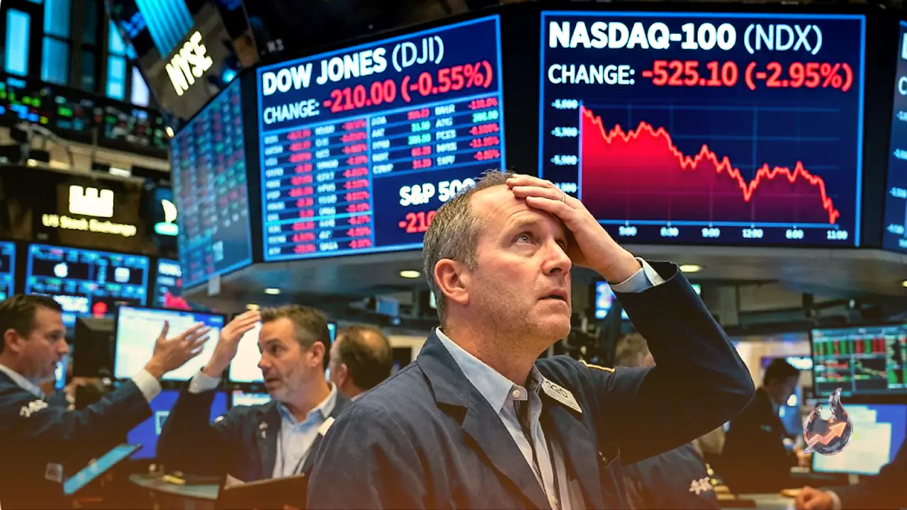 US Stock Market Crash: Why Nasdaq 100 Fell 525 Points and Underperformed Dow Jones