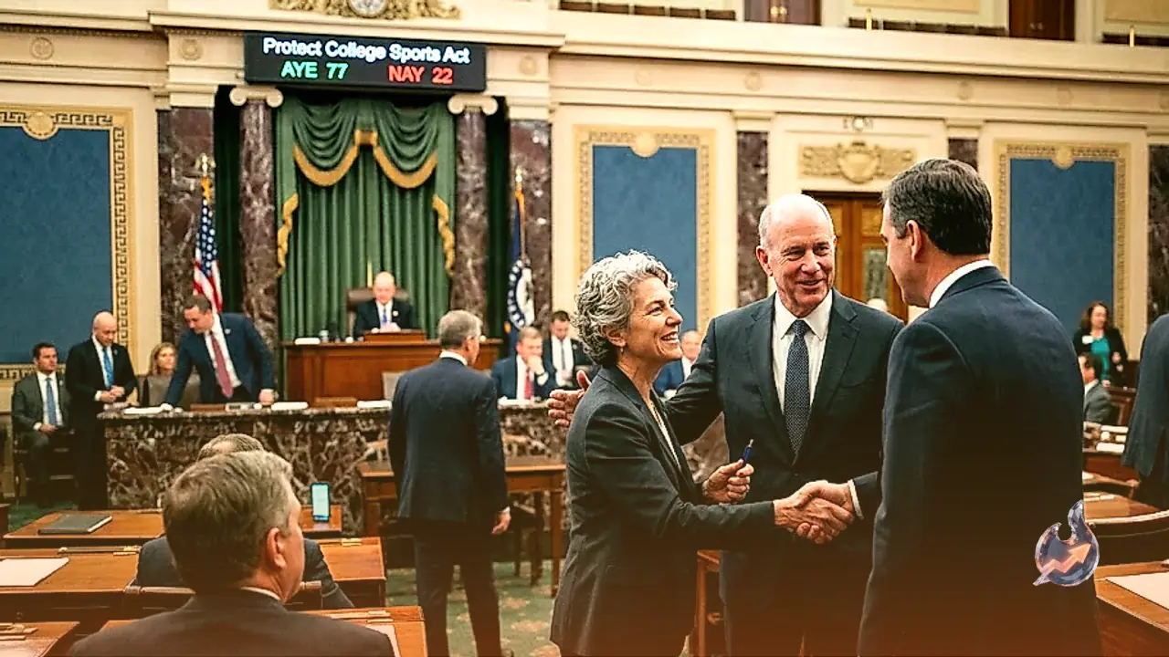 US Senate Approves Protect College Sports Act in Sweeping 77-22 Bipartisan Vote