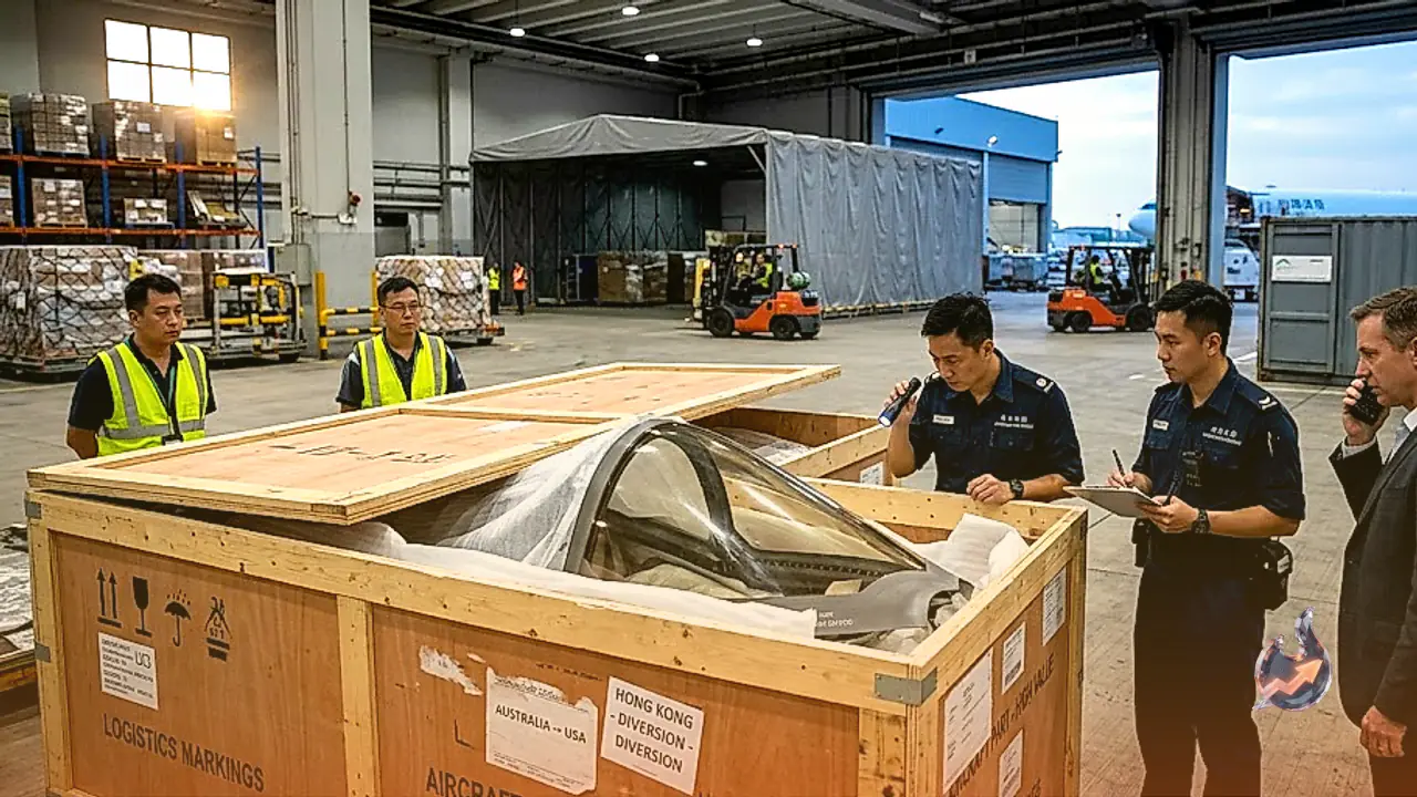 F-35 Stealth Jet Component Diverted to Hong Kong En Route from Australia, Triggering US National Security Alarm