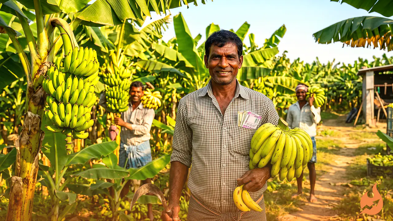 How Banana Farming Turned Amethi's Farmers into Lakhpatis — Beyond Wheat and Paddy