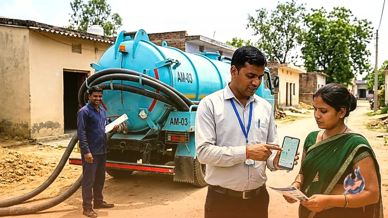 Amethi Launches Ola-Uber Style Septage Cleaning Service With App and Toll-Free Booking