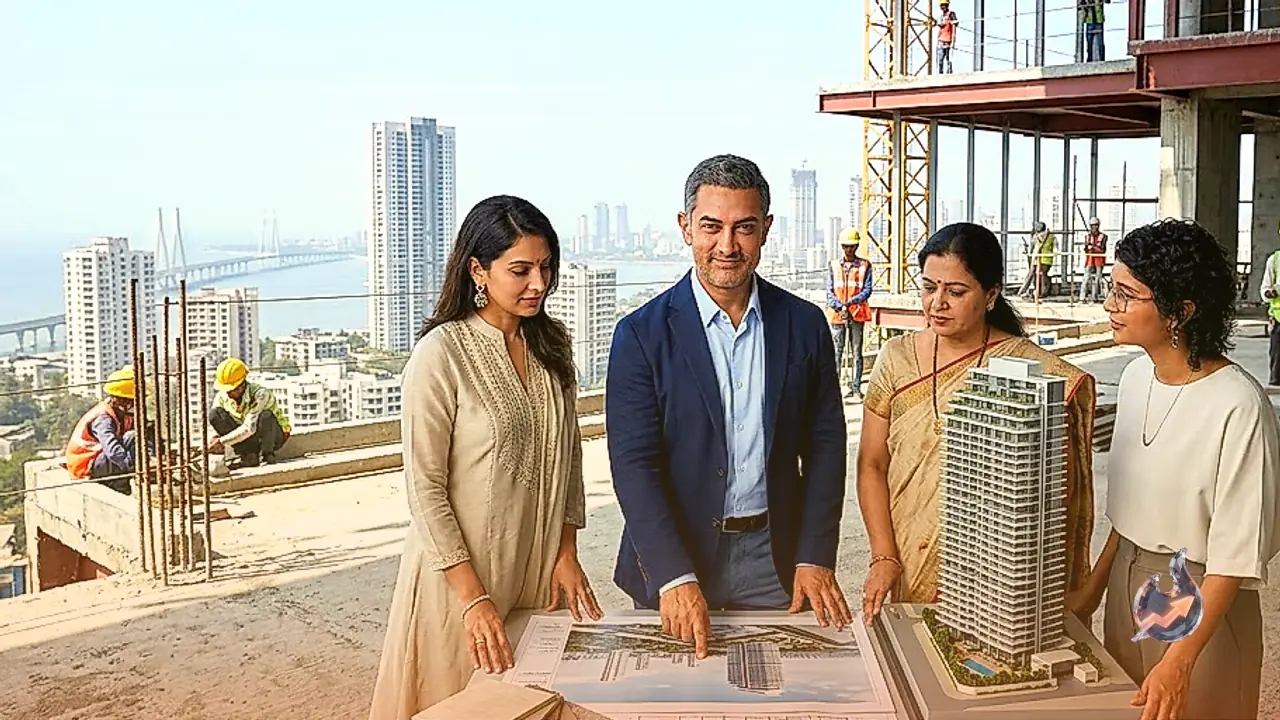 Aamir Khan's 100 Crore Dream Home: A Massive Multi-Family Sky Villa