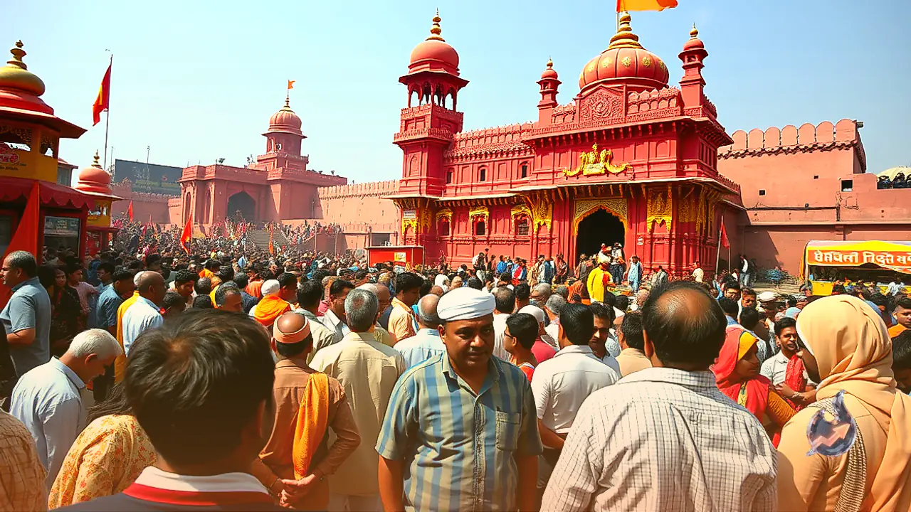 अमित शाह ने दिल्ली के लाल किला मैदान में श्री धार्मिक लीला कमेटी की रामलीला में लिया हिस्सा