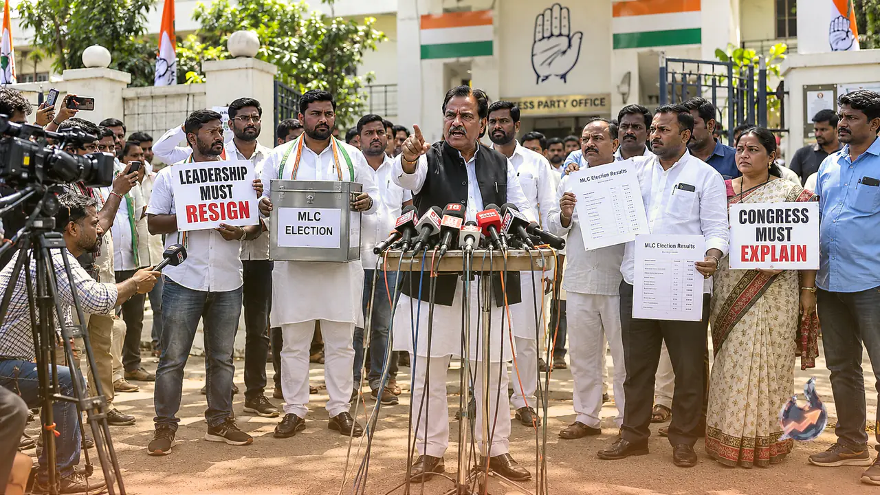 Amit Shah Mocks Congress Over MLC Election Results, Asks Ballot Box To Resign
