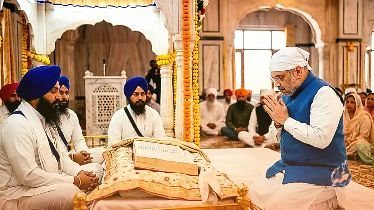 Amit Shah Pays Homage to Guru Nanak Dev Ji on Jyoti Jot Diwas, Recalling the Core Values of Truth and Equality