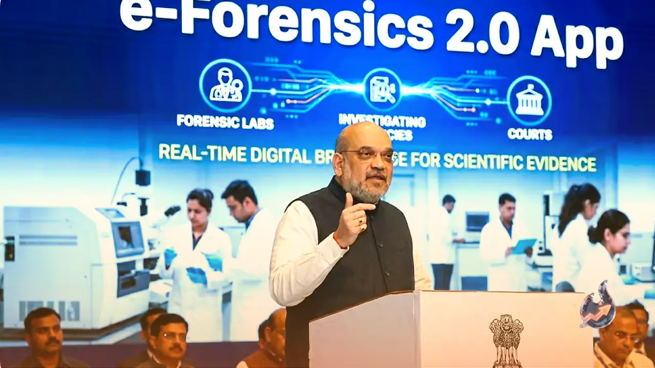 Amit Shah Says e-Forensics 2.0 App Will Build a Real-Time Digital Bridge Between Forensic Labs and Courts