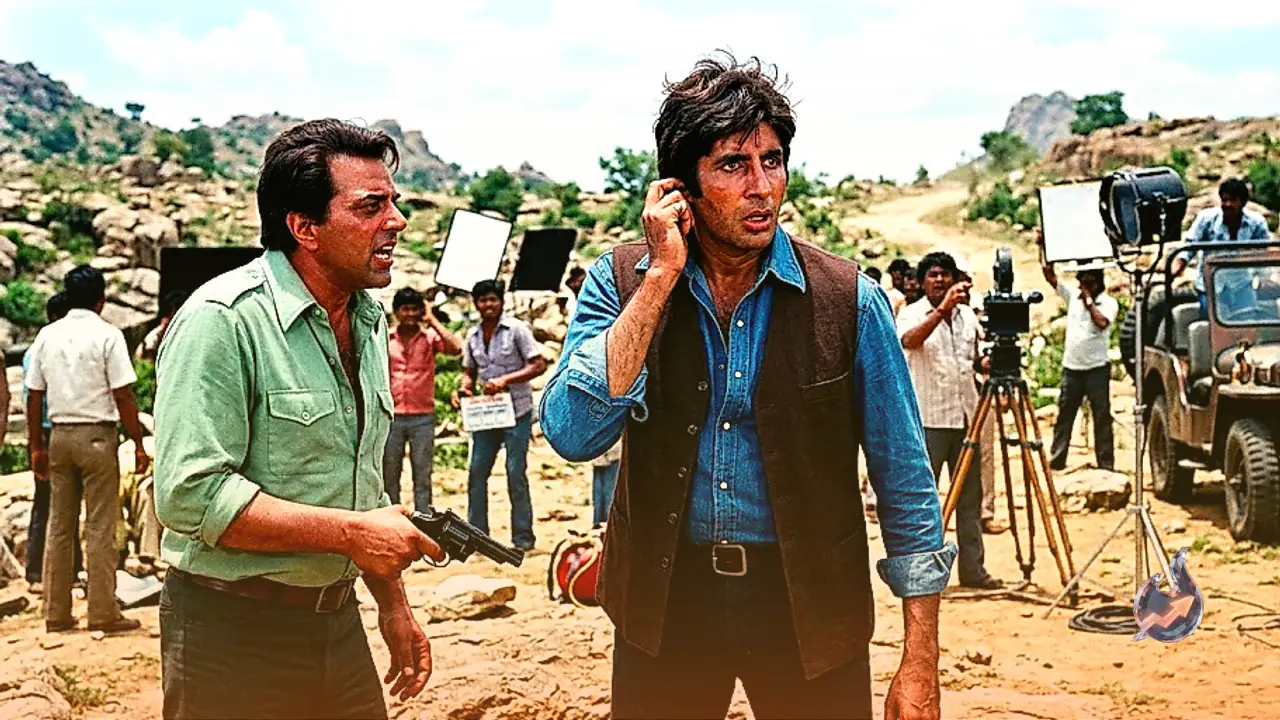 When A Real Bullet Grazed Amitabh Bachchan's Ear After An Angry Dharmendra Pulled The Trigger On Sholay Set