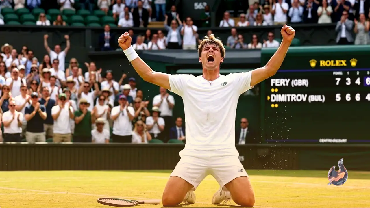 British Wildcard Arthur Fery Survives Marathon Fifth-Set Tie-break To Reach Wimbledon Quarter-Finals
