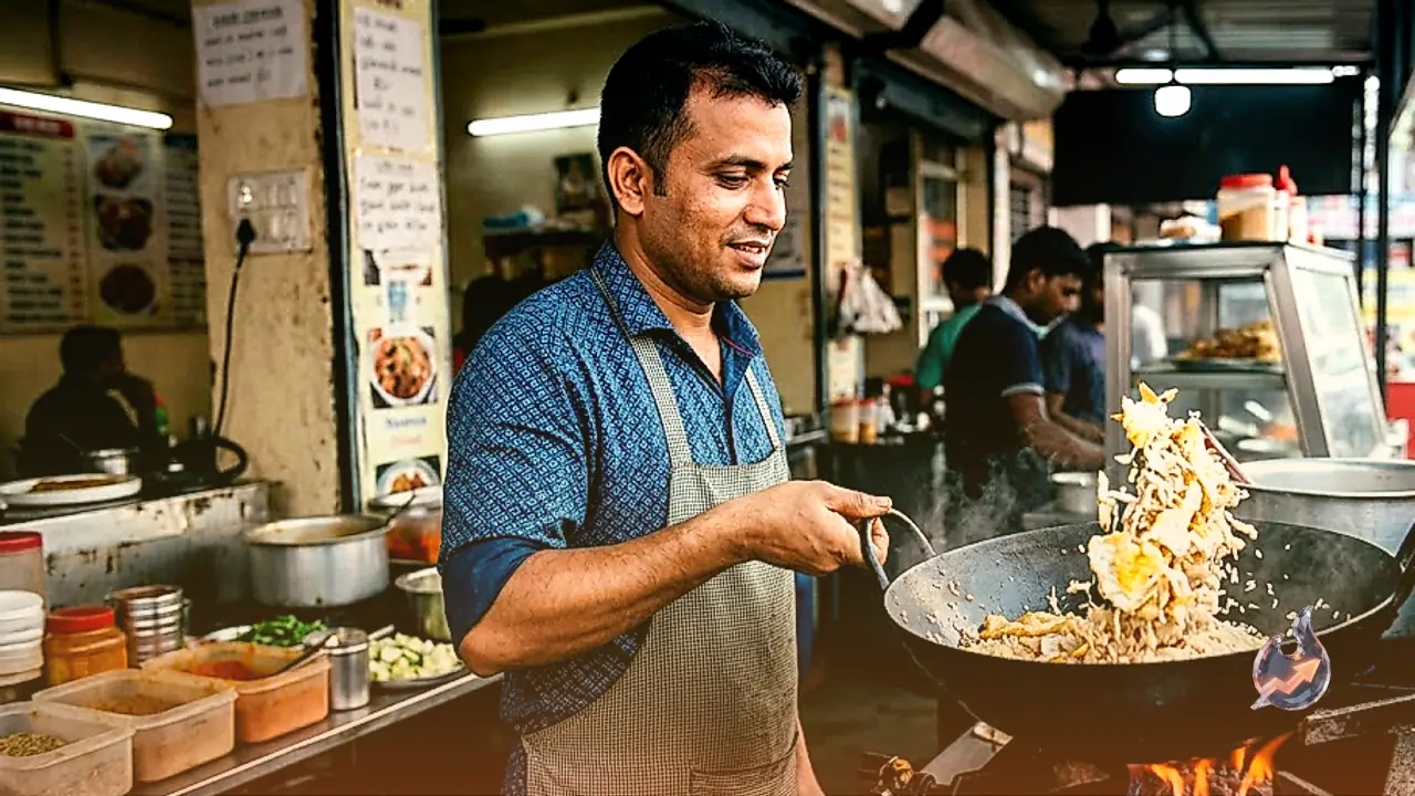 Dhaba Cook Azam Khan Reveals Secret to Making Restaurant Style Egg Chicken Rice at Home